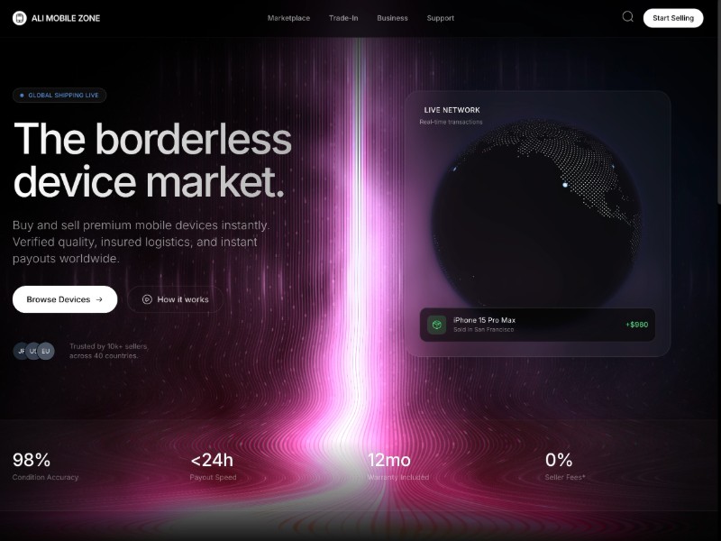 Preview for ALI MOBILE ZONE