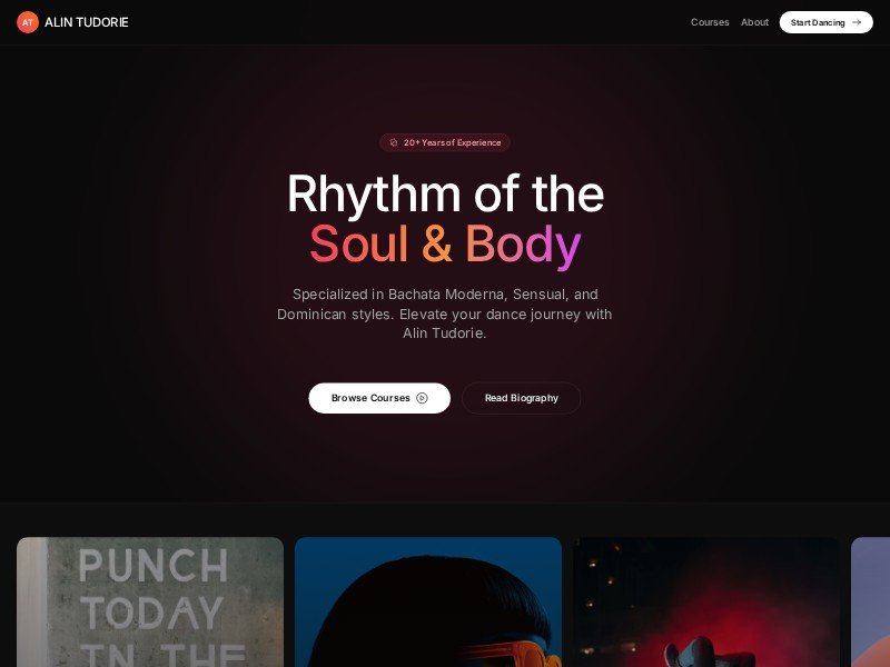 Preview for Alin Tudorie Bachata Artist