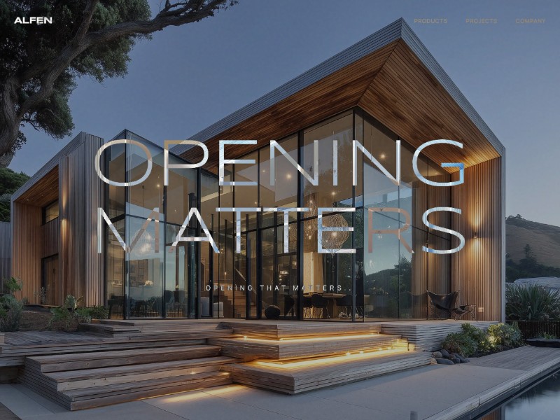 Preview for Aluminium Manufacturer Landing Page Template