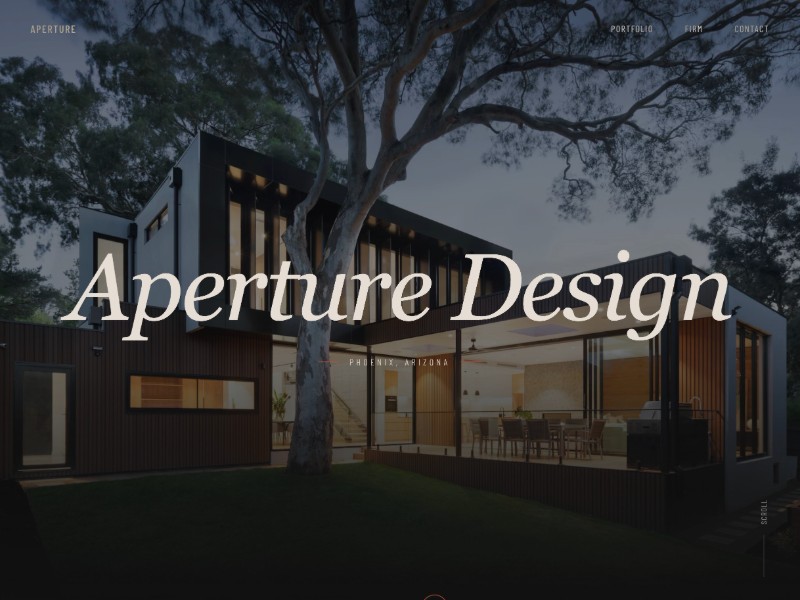 Preview for Aperture Design- Potential look!