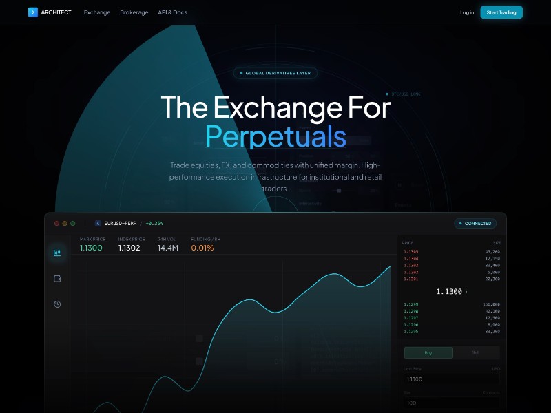 Preview for Architect Exchange Landing Page Template