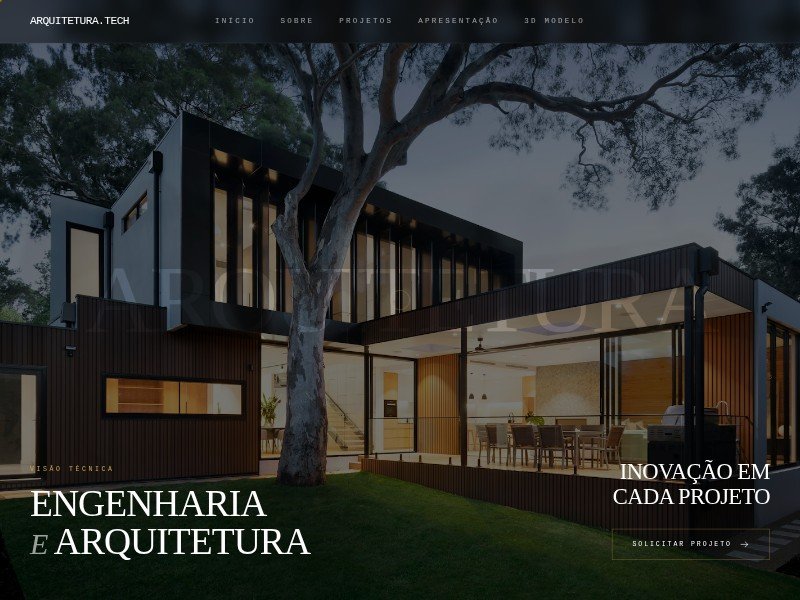 Preview for Arquitetura & Interiores Landing Page Template