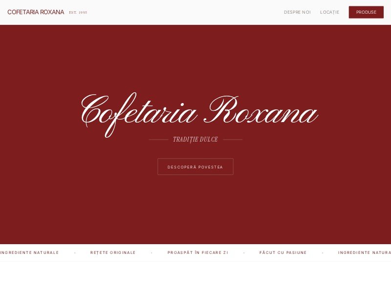 Preview for Artisanal Bakery & Confectionery Landing Page Template