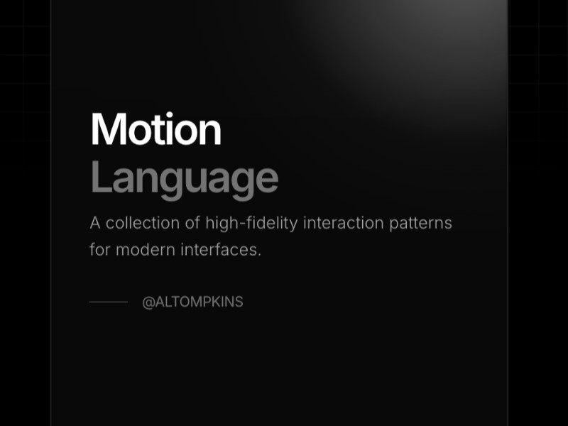 Preview for Aura Motion UI Slides Template