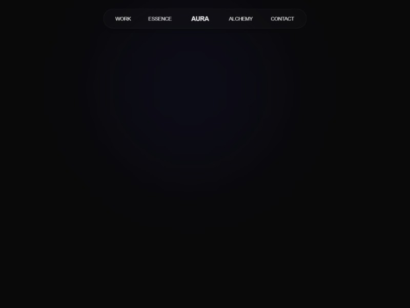 Preview for Aura Visual Portfolio Template