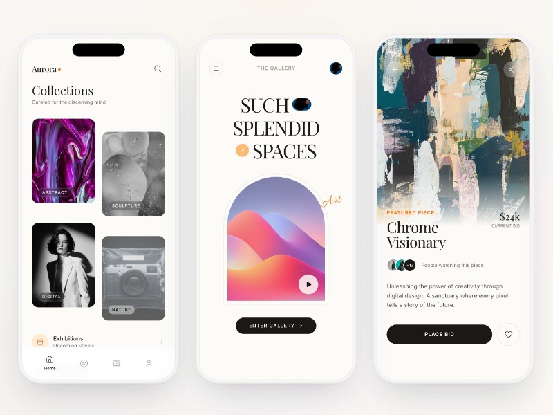 Preview for Aurora Mobile Experience Landing Page Template