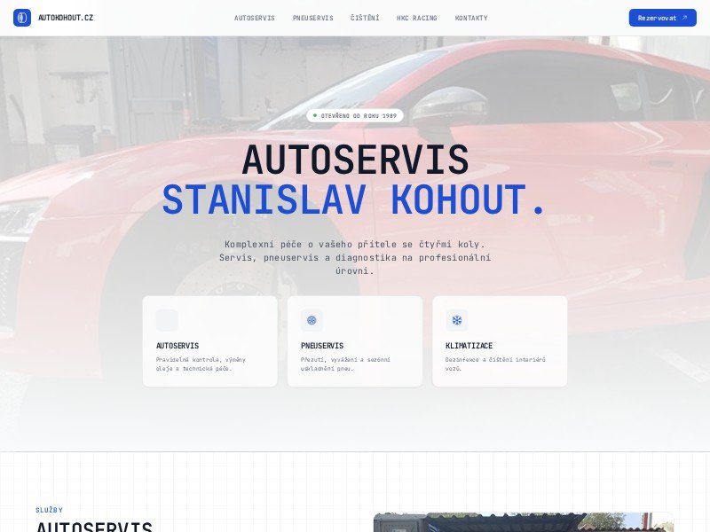 Preview for Auto Repair Service Landing Page Template