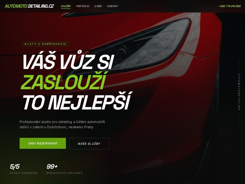 Preview for Automotodetailing Demo Web