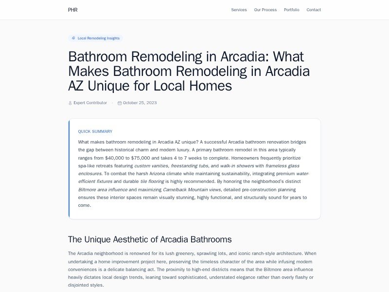 Preview for Bathroom remodeling in Arcadia| Phoenix Home Remodeling 602-492-8205