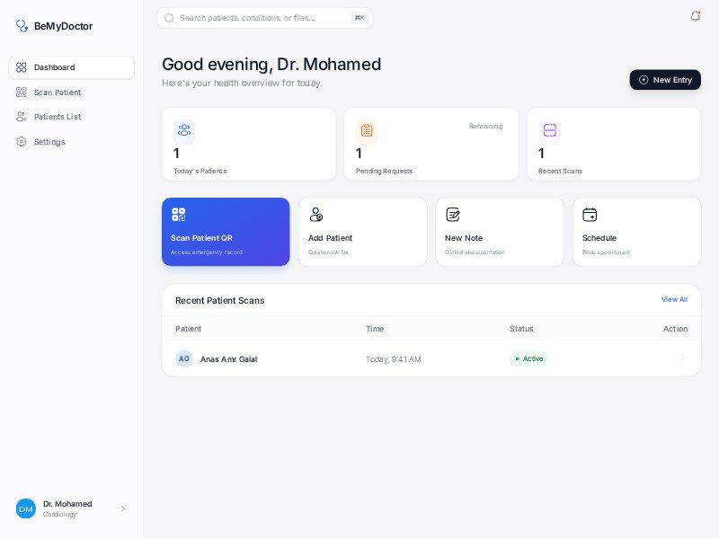 Preview for BeMyDoctor