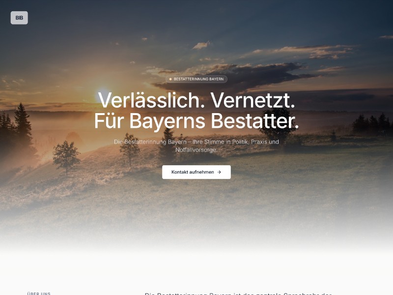 Preview for Funeral Association Landing Page Template