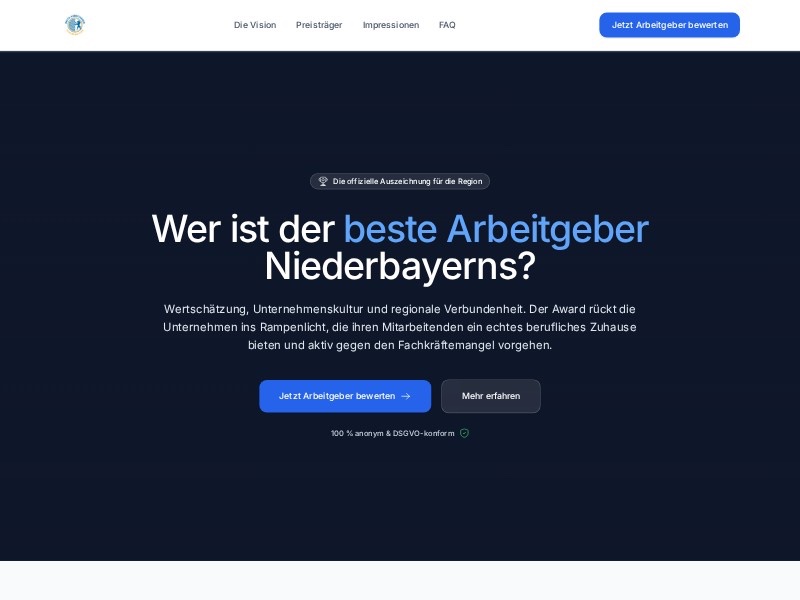 Preview for Arbeitgeber Fragebogen Page