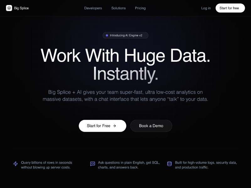 Preview for Big Data AI Analytics GPU Scale Data Processing
