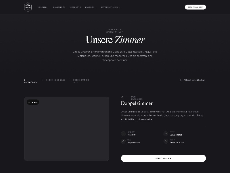 Preview for Boutique Hotel & Suites Booking Template