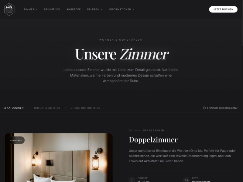 Preview for Boutique Hotel & Suites Booking Template