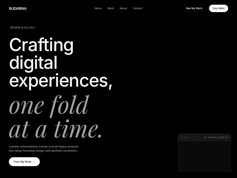 Preview for Creative Studio Portfolio Template