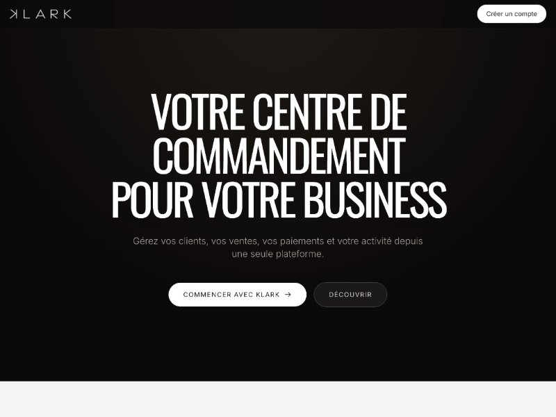 Preview for Business SaaS Landing Page Template