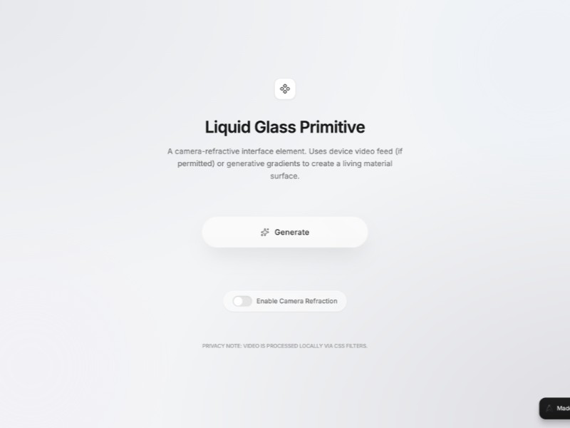 Preview for Liquid Glass UI Button Template