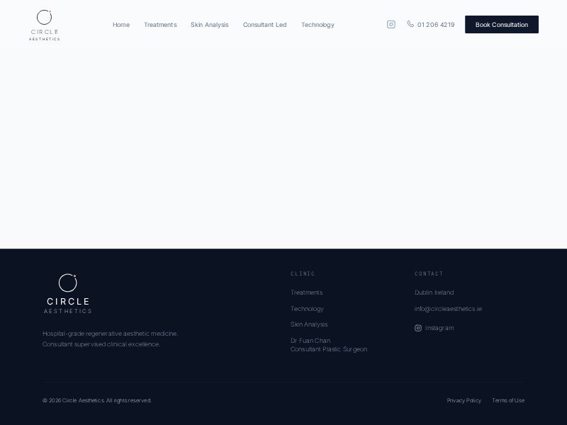 Preview for Aesthetic Clinic Landing Page Template