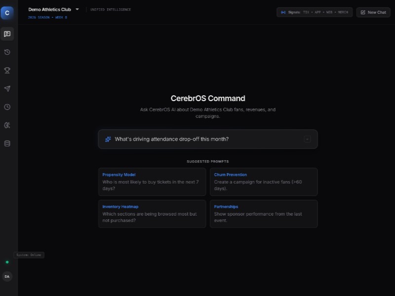 Preview for Sports Analytics Dashboard Web App Template