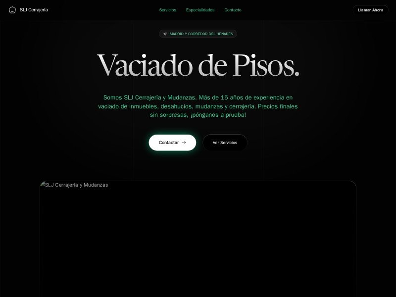 Preview for Moving & Locksmith Services Landing Page Template