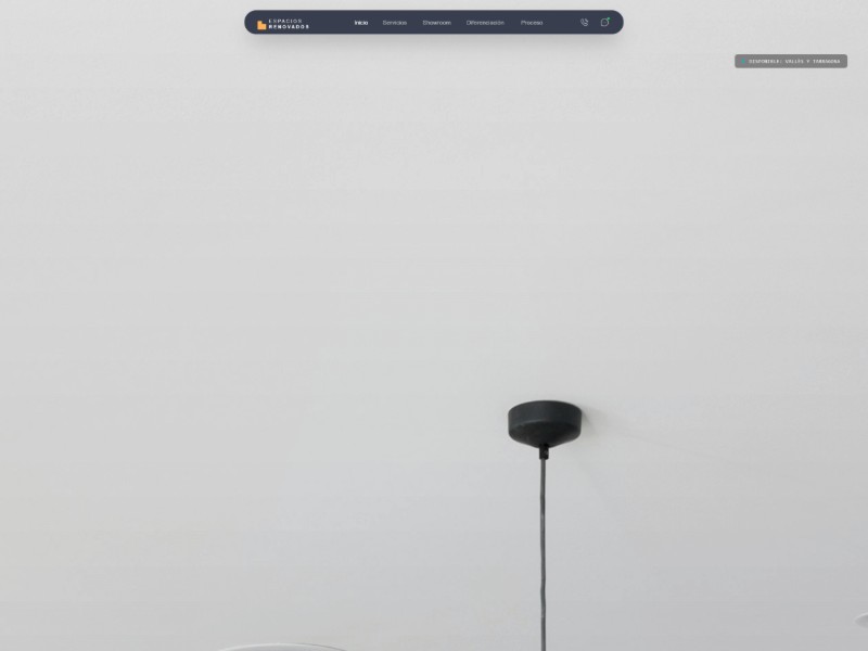 Preview for Renovation Services Landing Page Template