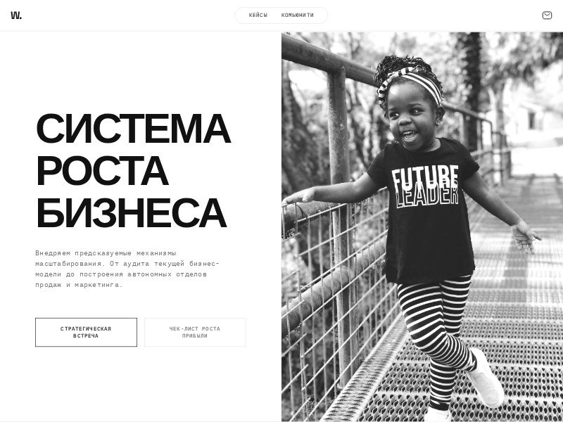 Preview for Consulting Agency Landing Page Template