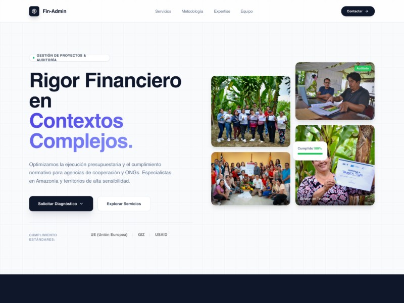 Preview for Consultora Fin-Admin: Fortalecimiento Técnico & Financiero