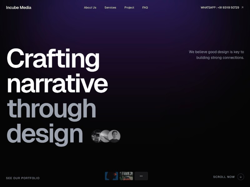 Preview for Creative Agency Landing Page Template