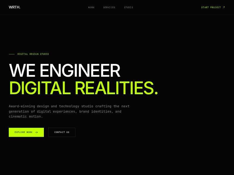 Preview for Design Studio Landing Page Template