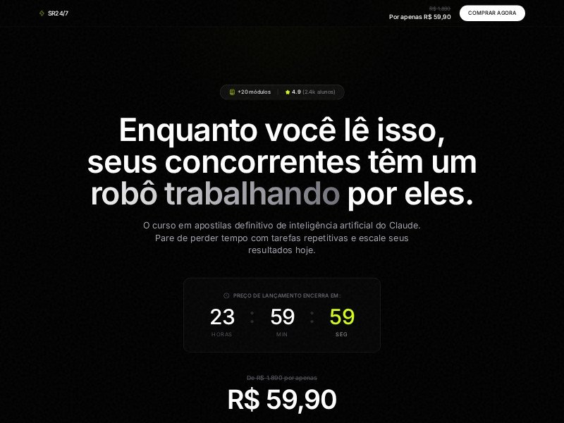 Preview for Crie o seu Robô | Especialista em IA