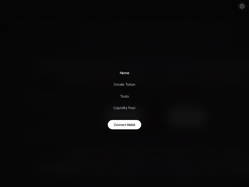Preview for Solana Token Launch Landing Page Template