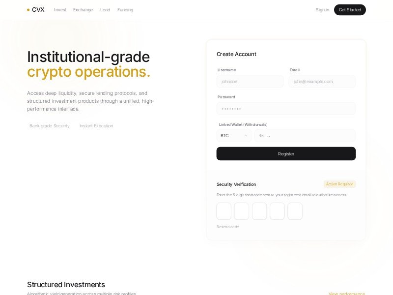 Preview for Crypto Vault