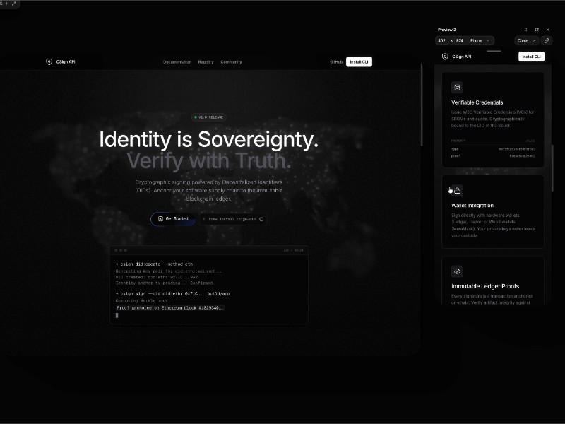 Preview for CSign API