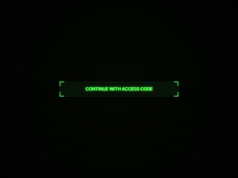 Preview for Cyberpunk Terminal CTA Landing Page Template