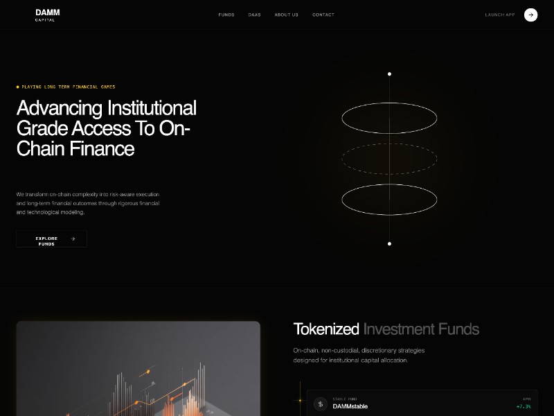 Preview for Crypto Asset Management Landing Page Template