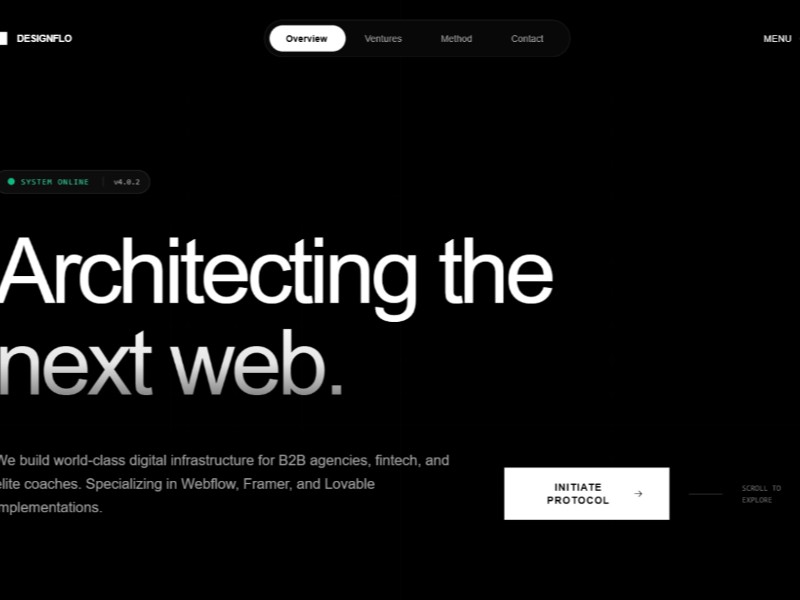 Preview for Strategic Agency Landing Page Template