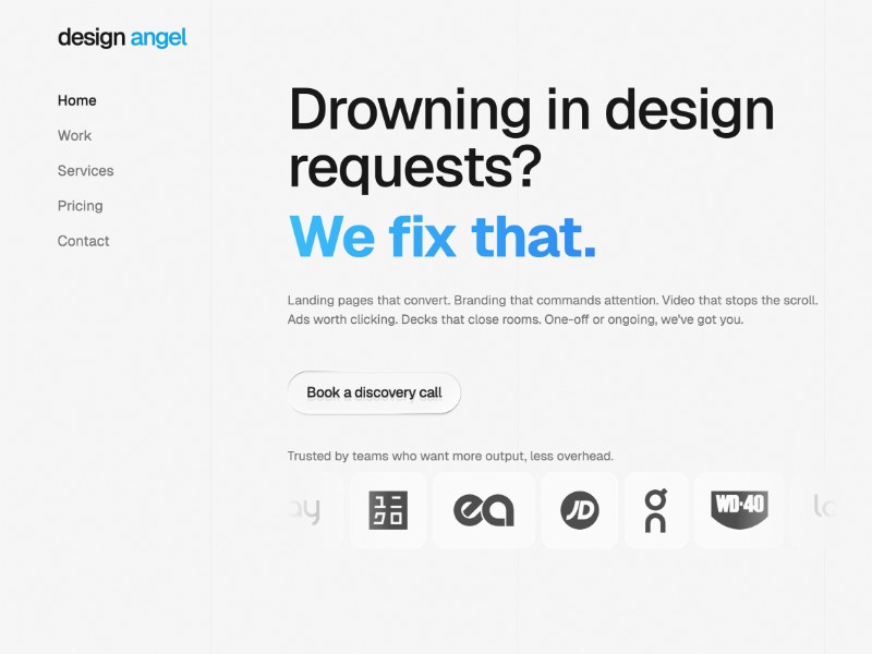 Preview for Design Angel — Branding, Web Design & Creative Partner