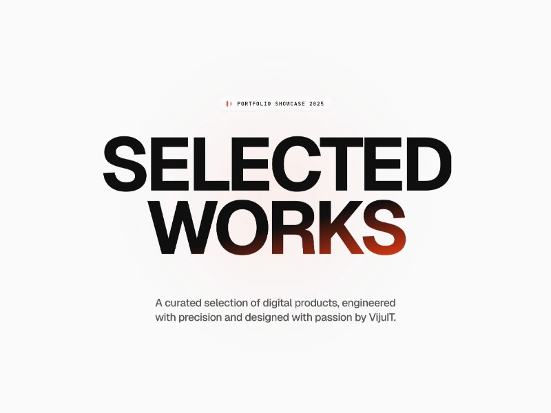 Preview for Developer Portfolio Landing Page Template