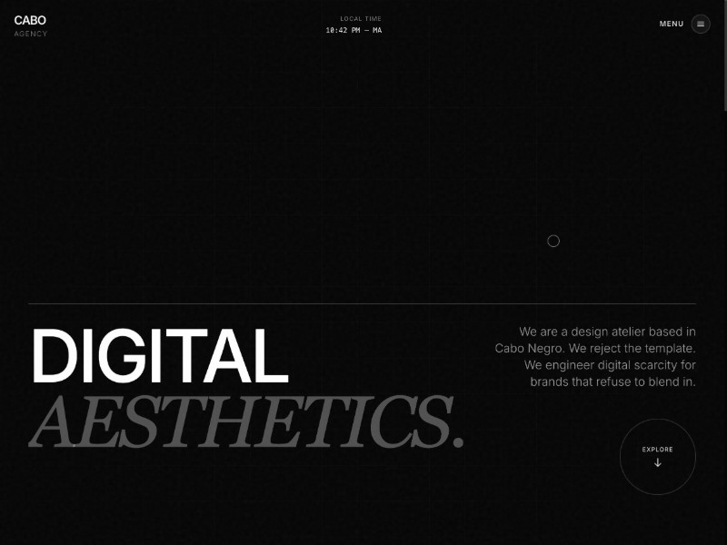 Preview for Digital Agency Portfolio Landing Page Template