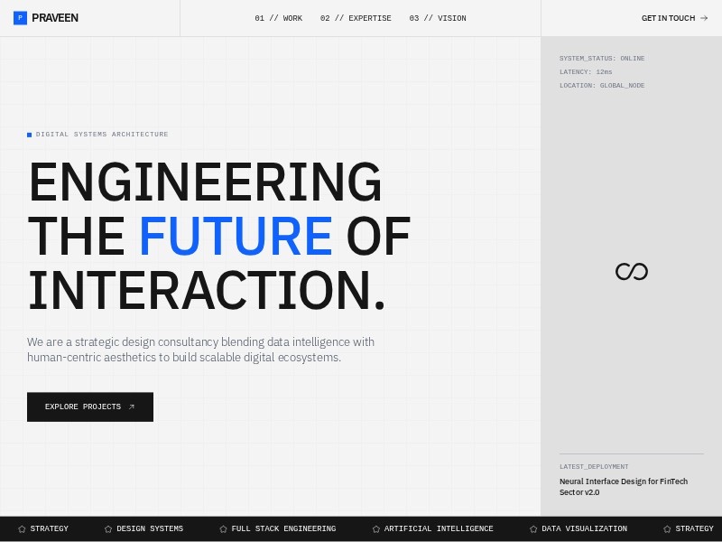 Preview for Digital Web Agency Landing Page Template