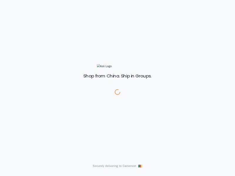 Preview for E-commerce Splash Screen Template