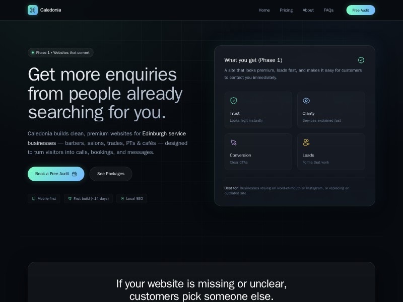 Preview for Caledonia digital studios