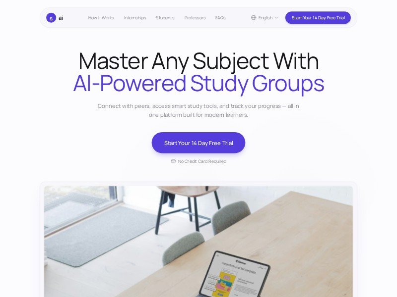 Preview for Education Landing Page Template