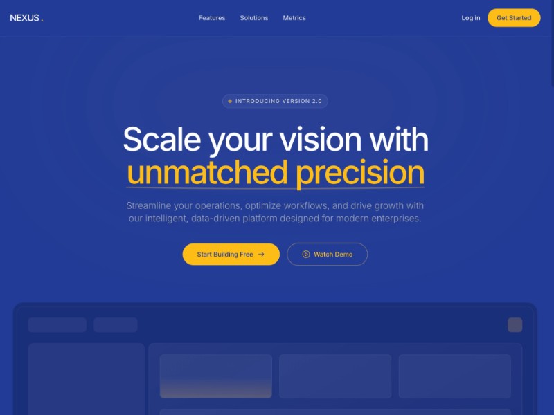 Preview for EdVenture Education Guidance Landing Page Template