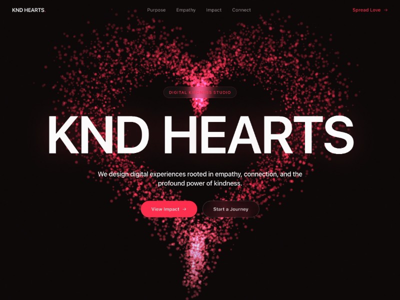 Preview for Empathy Design Agency Landing Page Template