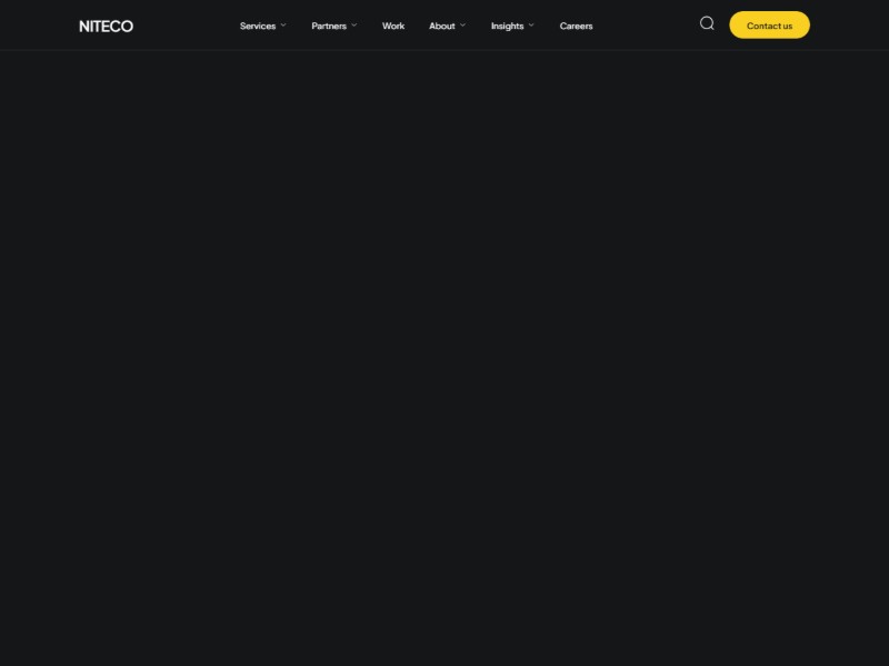 Preview for Niteco Enterprise Agency Landing Page Template