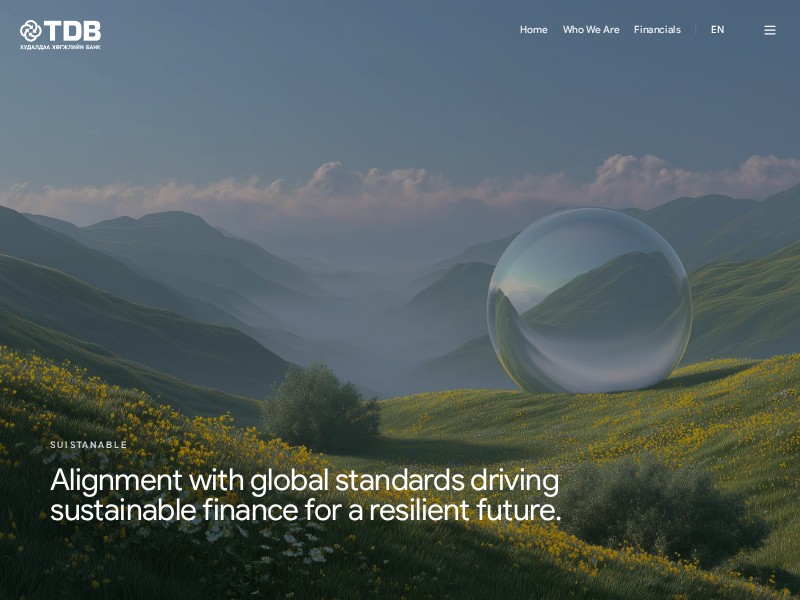 Preview for ESG Strategy Landing Page Template