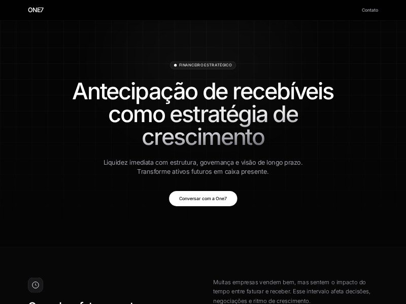 Preview for Financial Services Landing Page Template