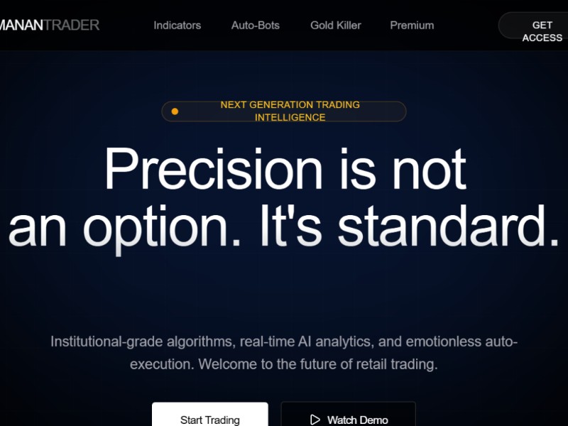 Preview for Fintech Trading SaaS Landing Page Template
